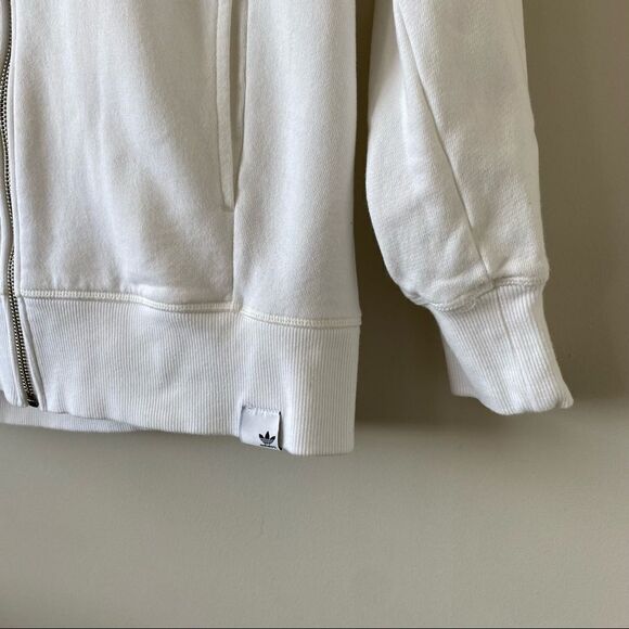 Adidas-XBYO White Track Jacket (Small) - Picture 12 of 14